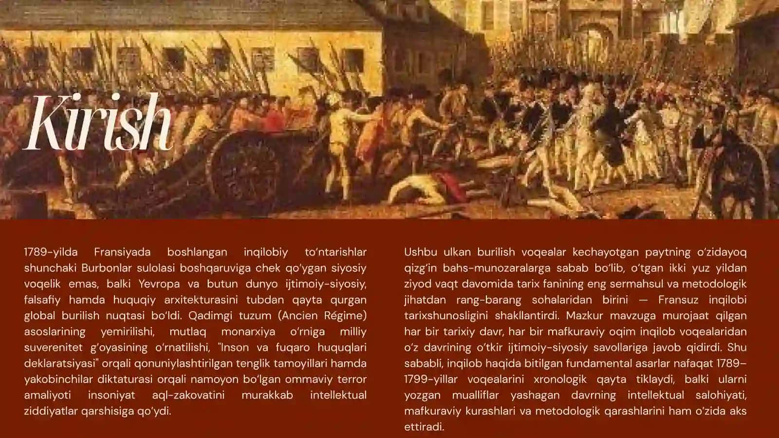 XVIII asr fransuz inqilobi haqidagi asarlar 3