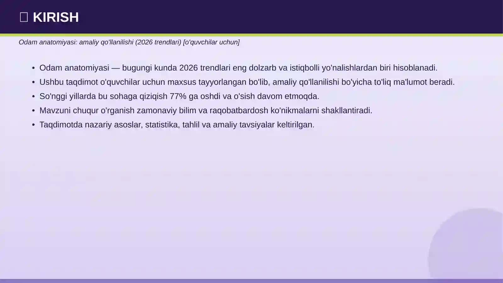 ODAM ANATOMIYASI 3