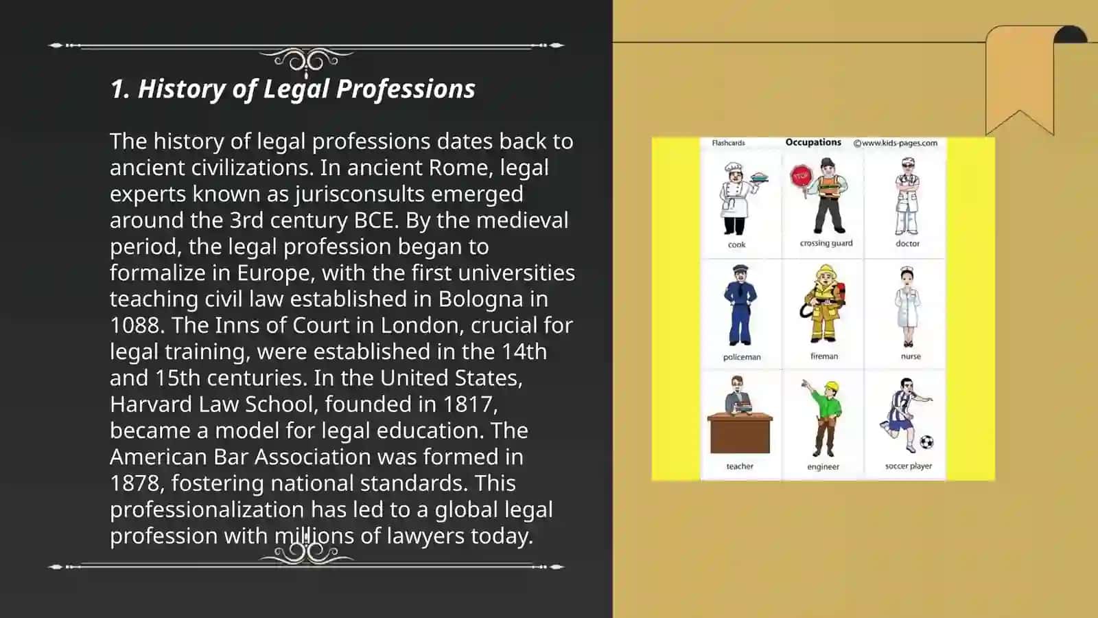Legal professions 3