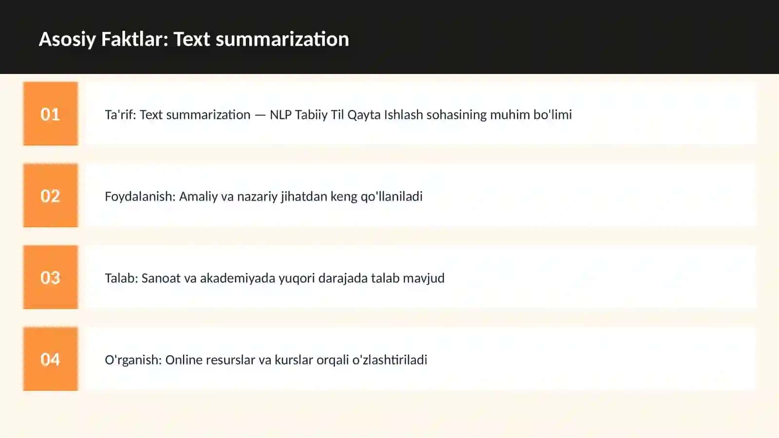 Text summarization 3