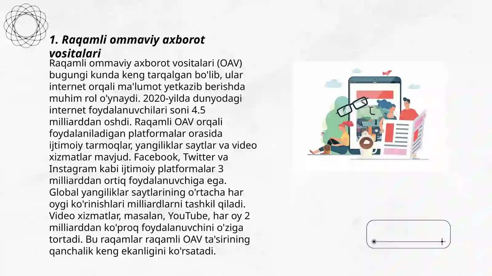 Raqamli ommaviy axborot vositalari 3