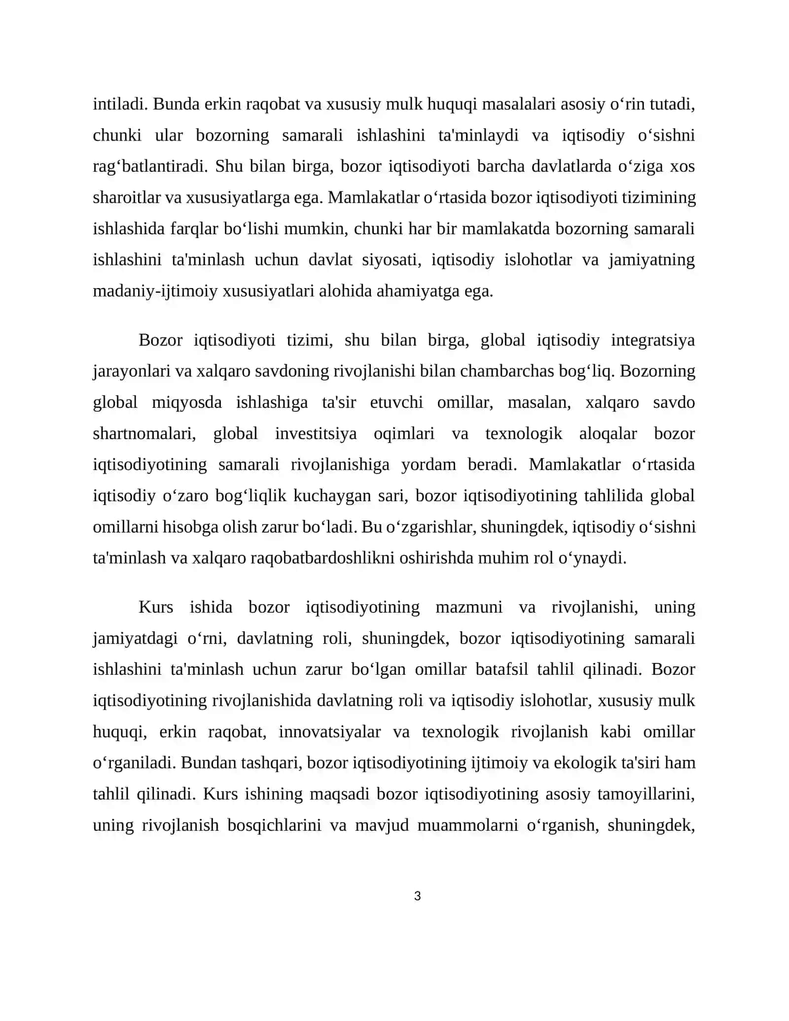BOZOR IQTISODIYOTINING TUSHUNCHASI VA ASOSIY TAMOYILLARI 3