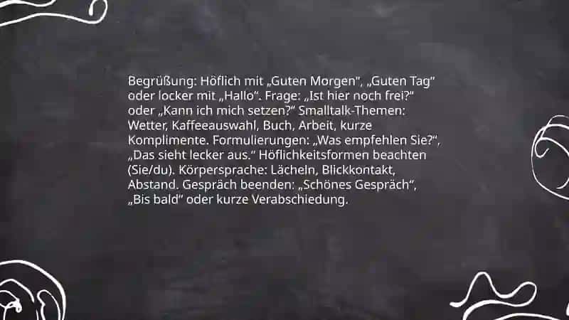 Gespräche im Cafe 3