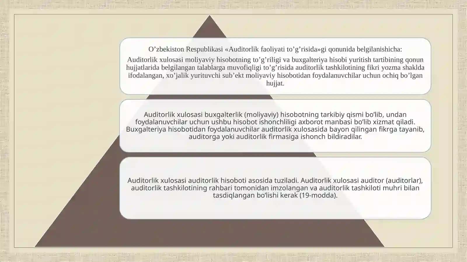 Auditorlik xulosasini tuzish 3
