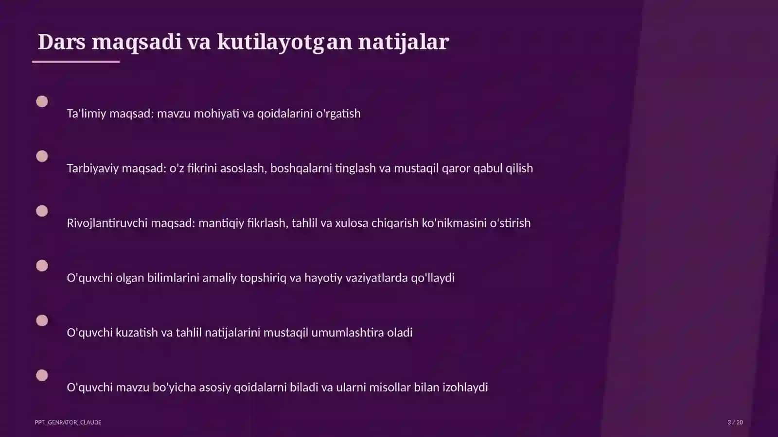 Genetika asoslari: Mendel qonunlari (9-sinf) 3