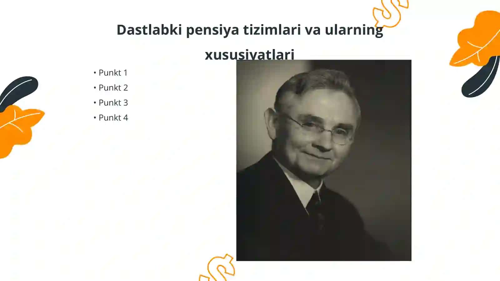 Pensiya ta’minotining shakllanish va rivojlanish tarixi 3
