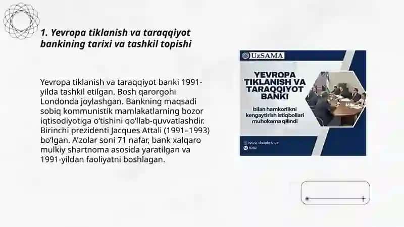Yevropa tiklanish va taraqqiyot banki faoliyat 3
