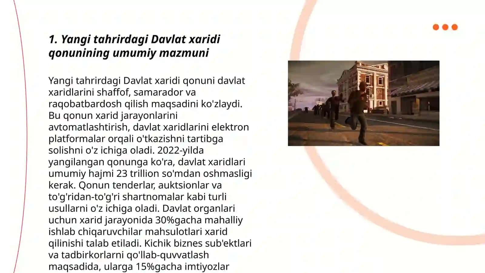 Yangi tahrirdagi Davlat xaridi tõğrisidagi qonuning mazmuni va mohiyat 3