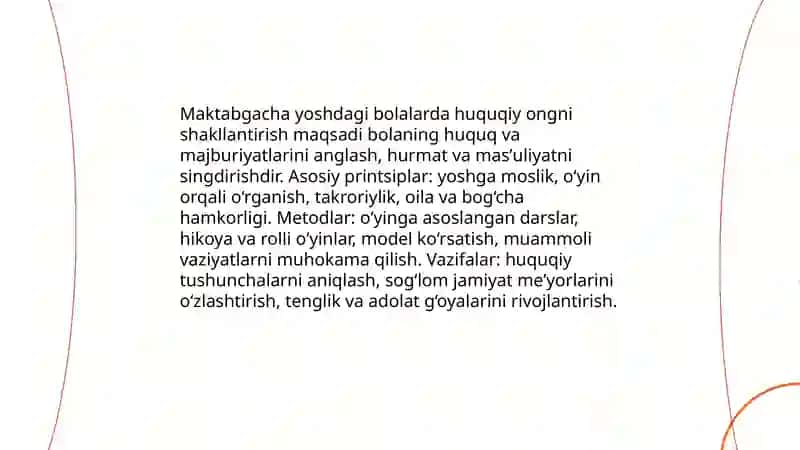 Maktabgacha yoshdagi bolalarning huquqiy taʼlimi 3