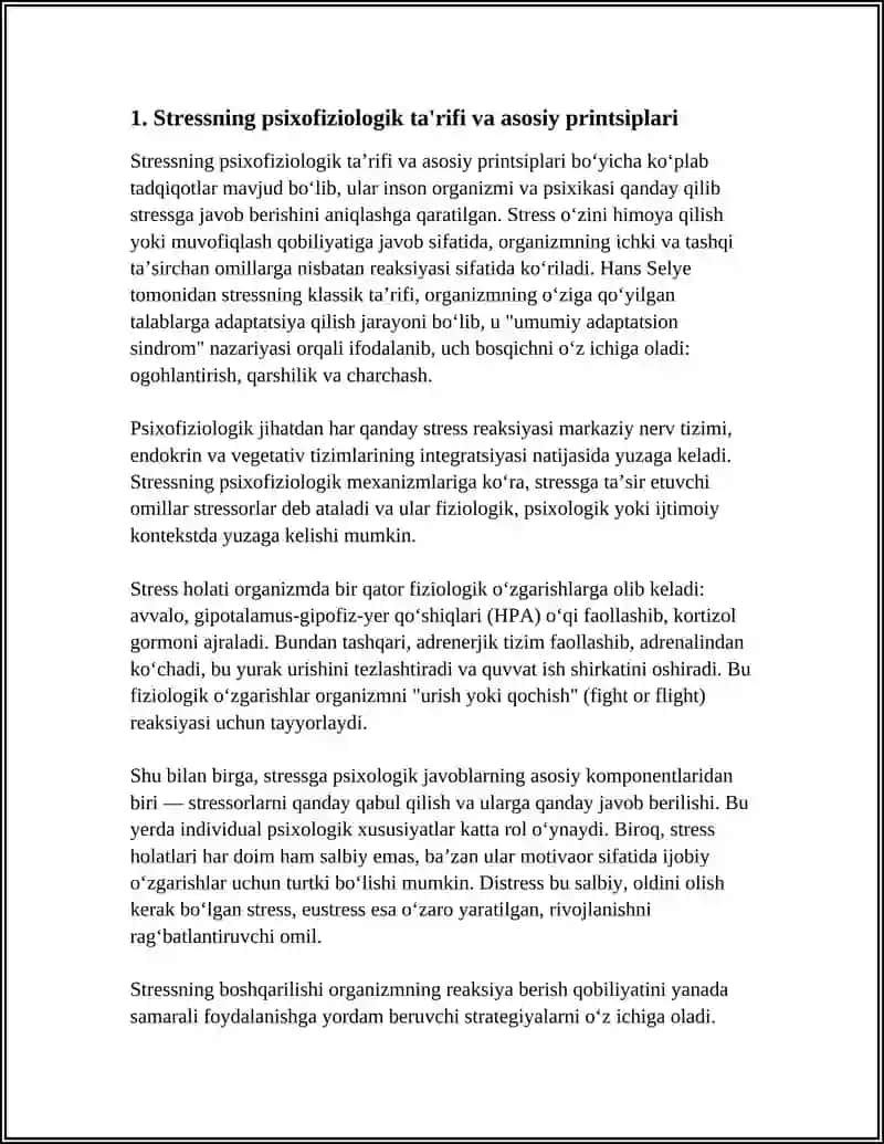 STRESSNING PSIXOFIZIOLOGIK MEHANIZMLARI 3