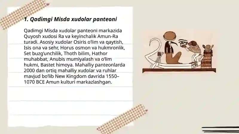 Qadimgi Misda din 3