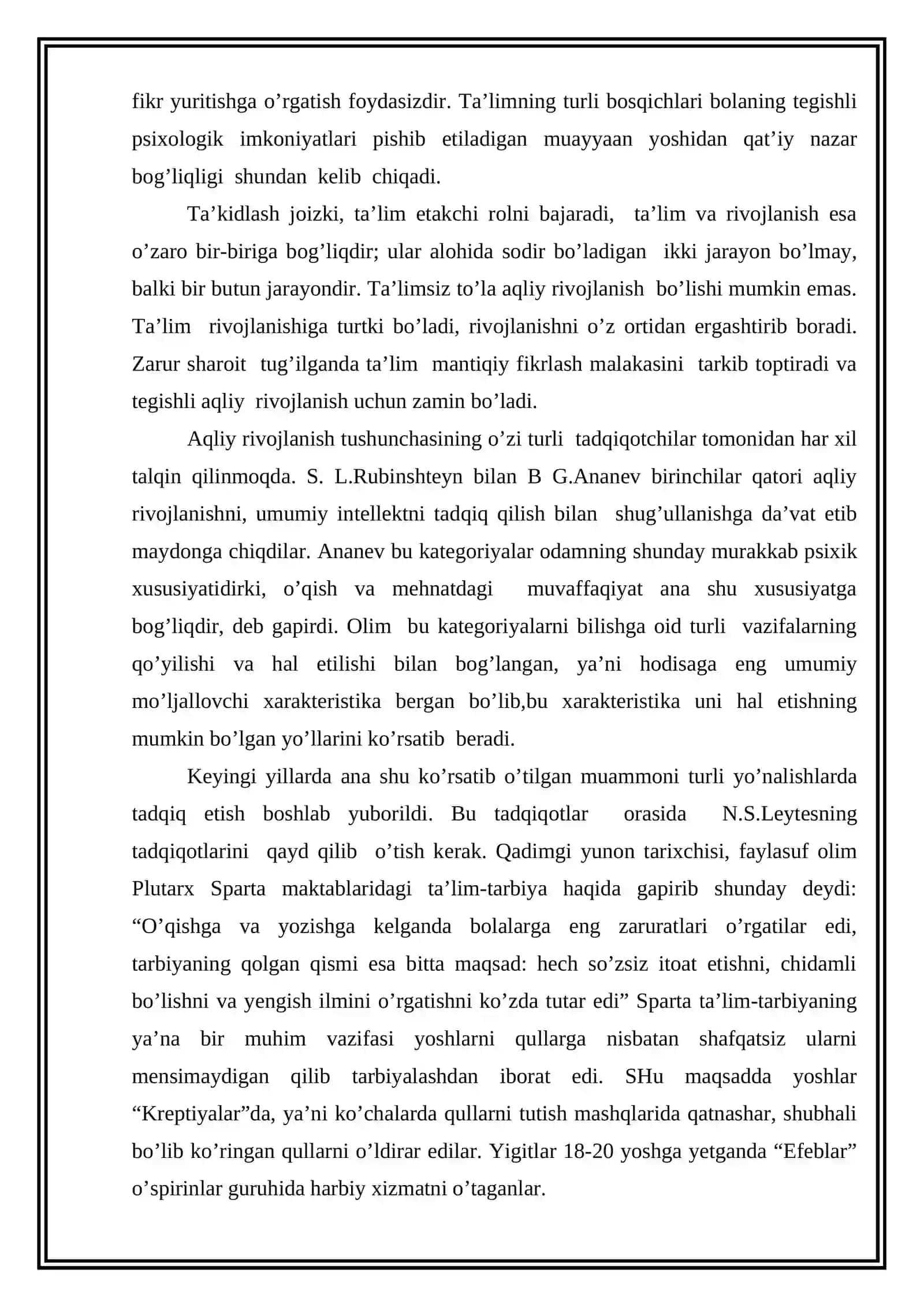 TA’LIM VA AQLIY TARAQQIYoT 3