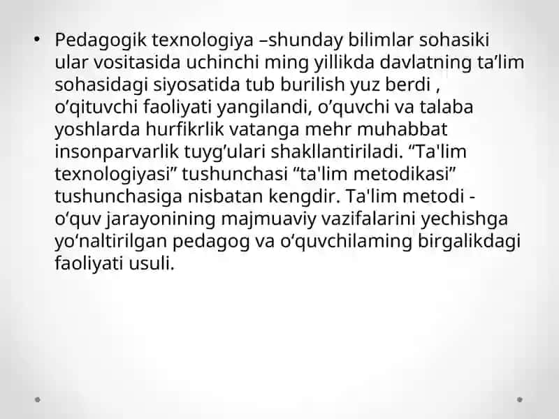 Shaxs tarbiyasida pedagogik texnologiyalardan foydalanish 3