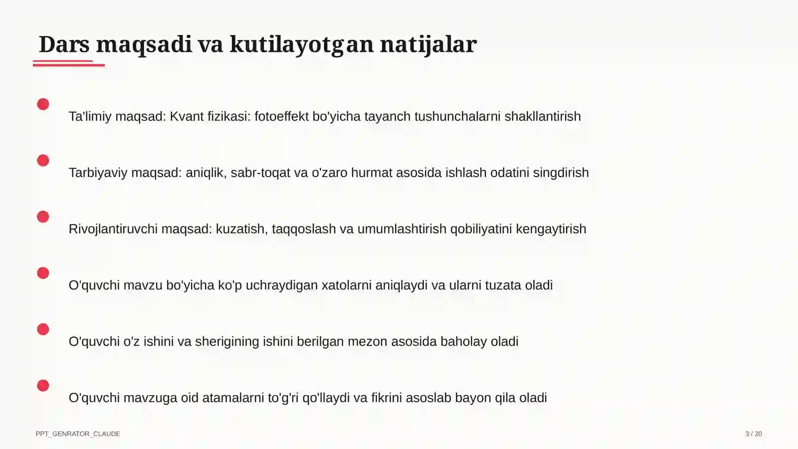 Kvant fizikasi: fotoeffekt (11-sinf) 3