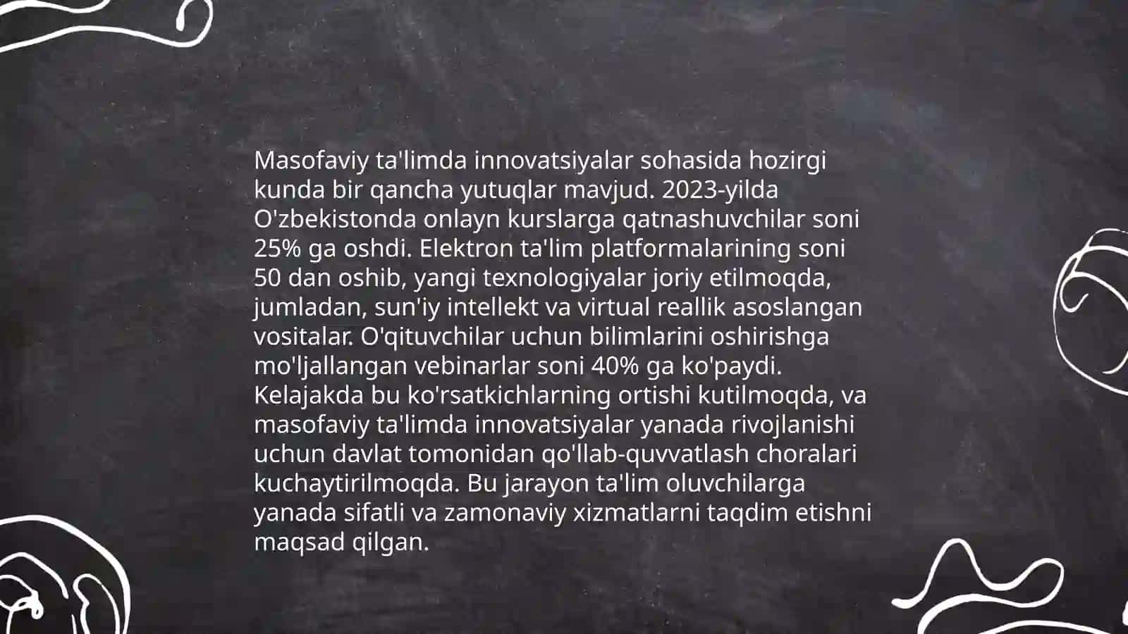 Masofaviy ta’limda innovatsiyaning roli Innovatsion yondashuvda AKT dan foydalanish 3