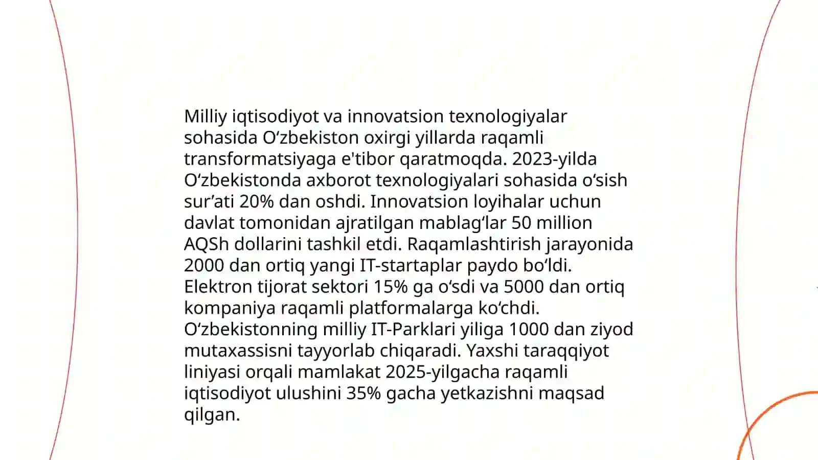 Milliy Iqtisodiyotni Rivojlantirish 3