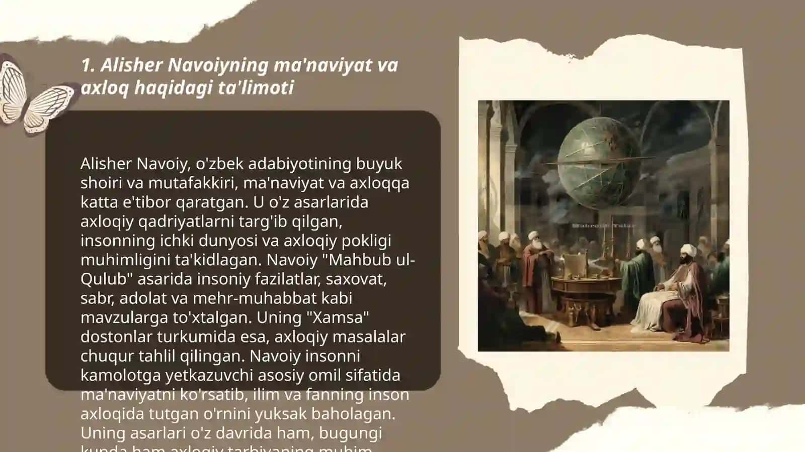 Ma'naviyatli yoshlarni tarbiyalashda O'rta Osiyo allomalari ma'daniy me'rosining o'rni 3