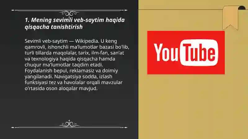 Sevimli veb-saytim 3