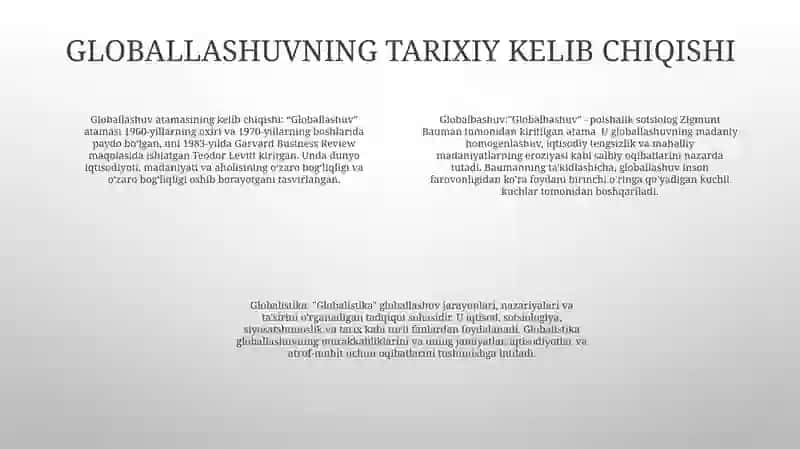 Globallashuv Va Globalistika 3