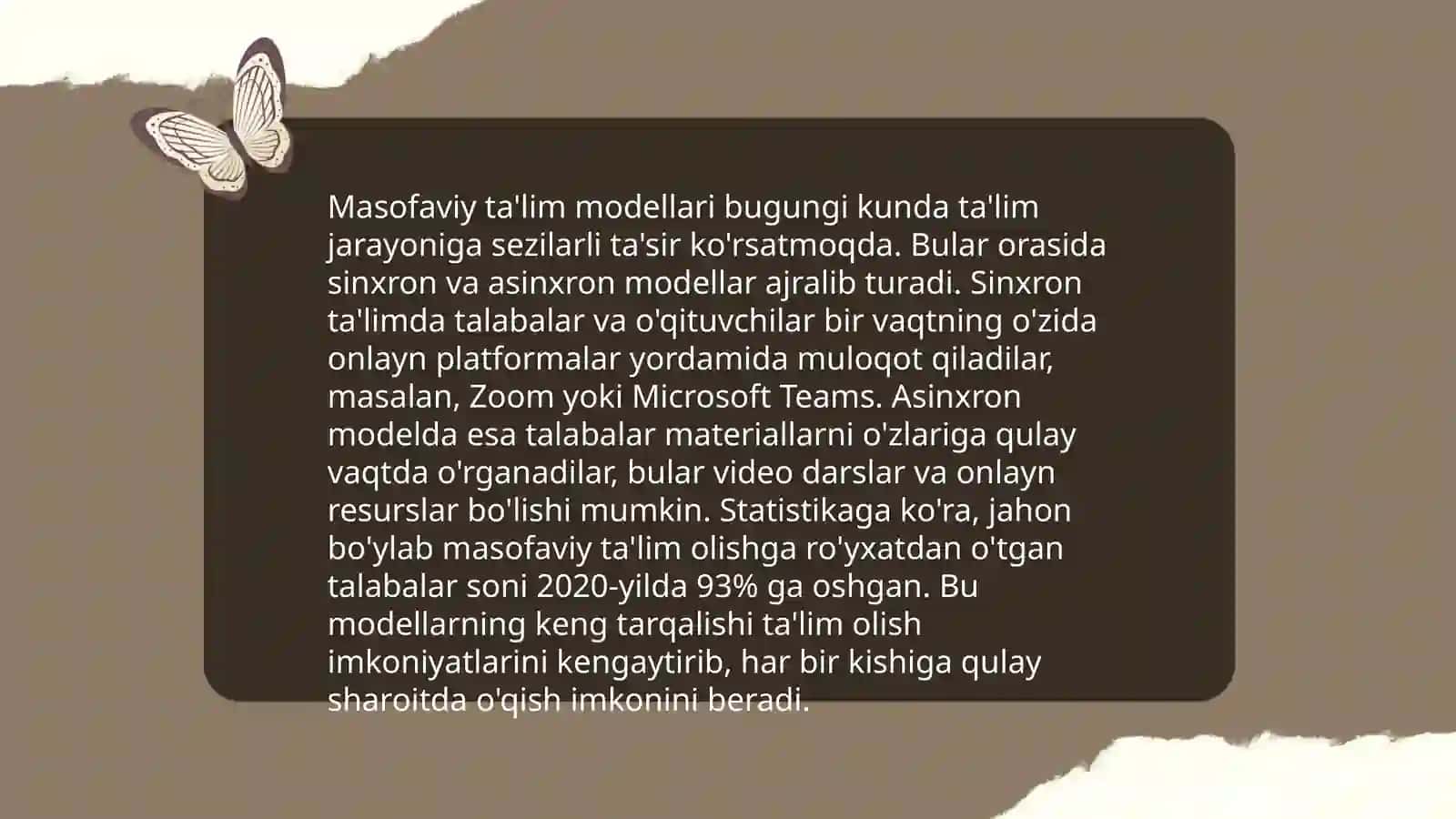 Masofaviy ta'lim modellari 3
