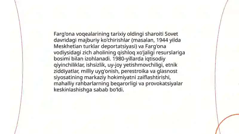 Farg'ona Voqealari 1989-yillarda 3