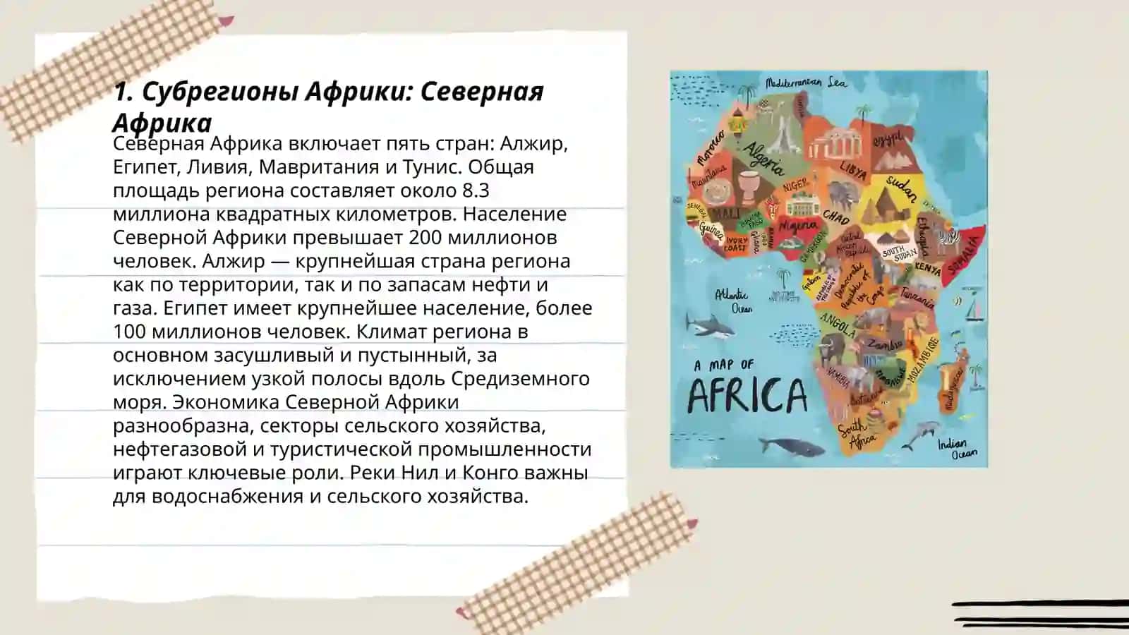 субрегионы Африки и страны океании, климат, население, заработок 3
