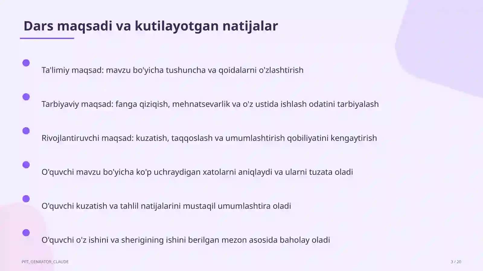 Nutq madaniyati va notiqlik san'ati (10-sinf) 3