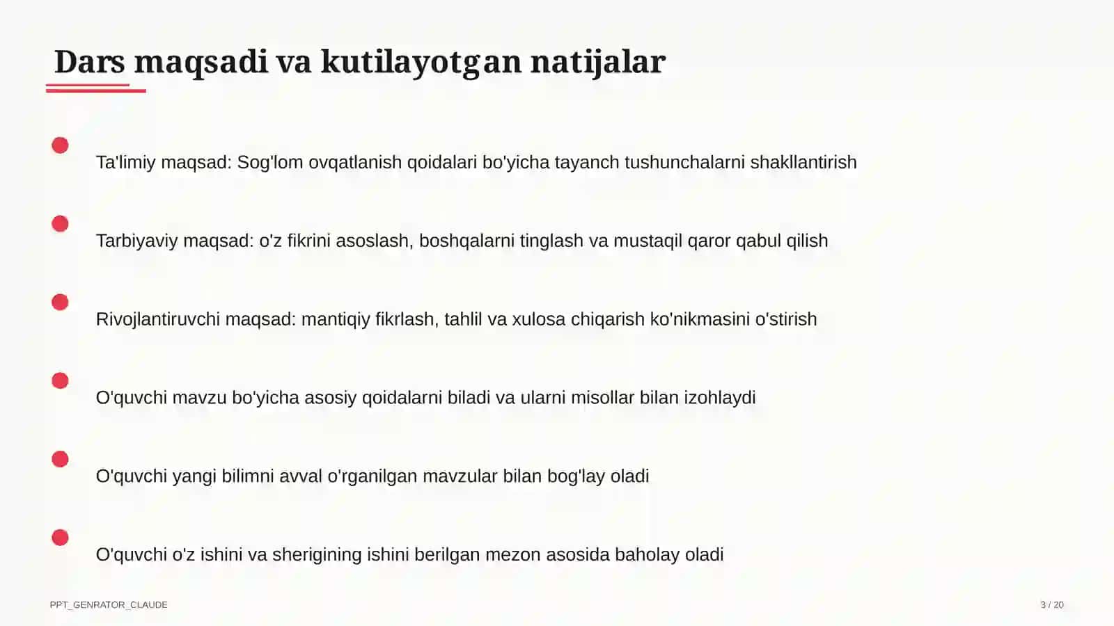 Sog'lom ovqatlanish qoidalari 3