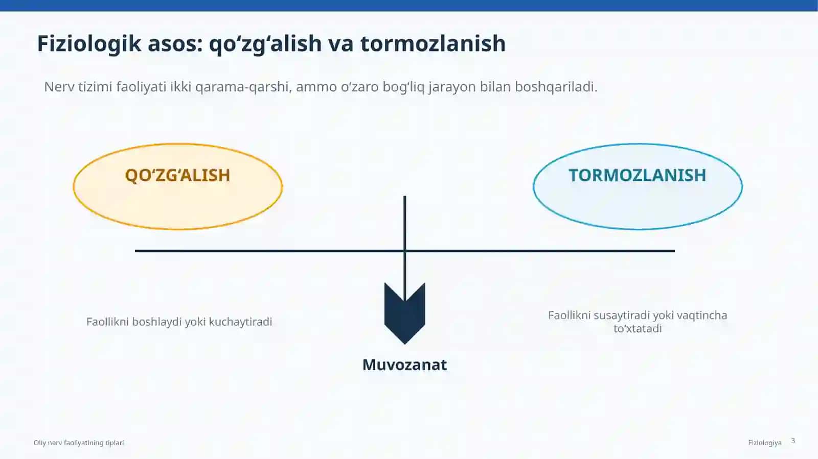 Oliy Nerv Faoliyati 3
