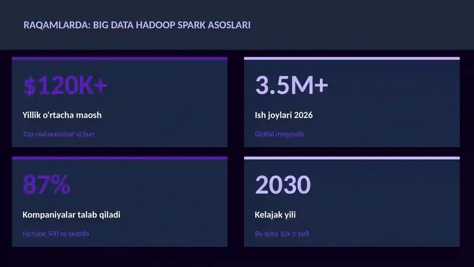 Big Data Hadoop Spark asoslari 3