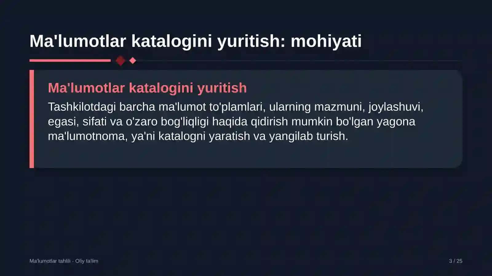 qoramolchilikda ma'lumotlar katalogini yuritish 4030 3