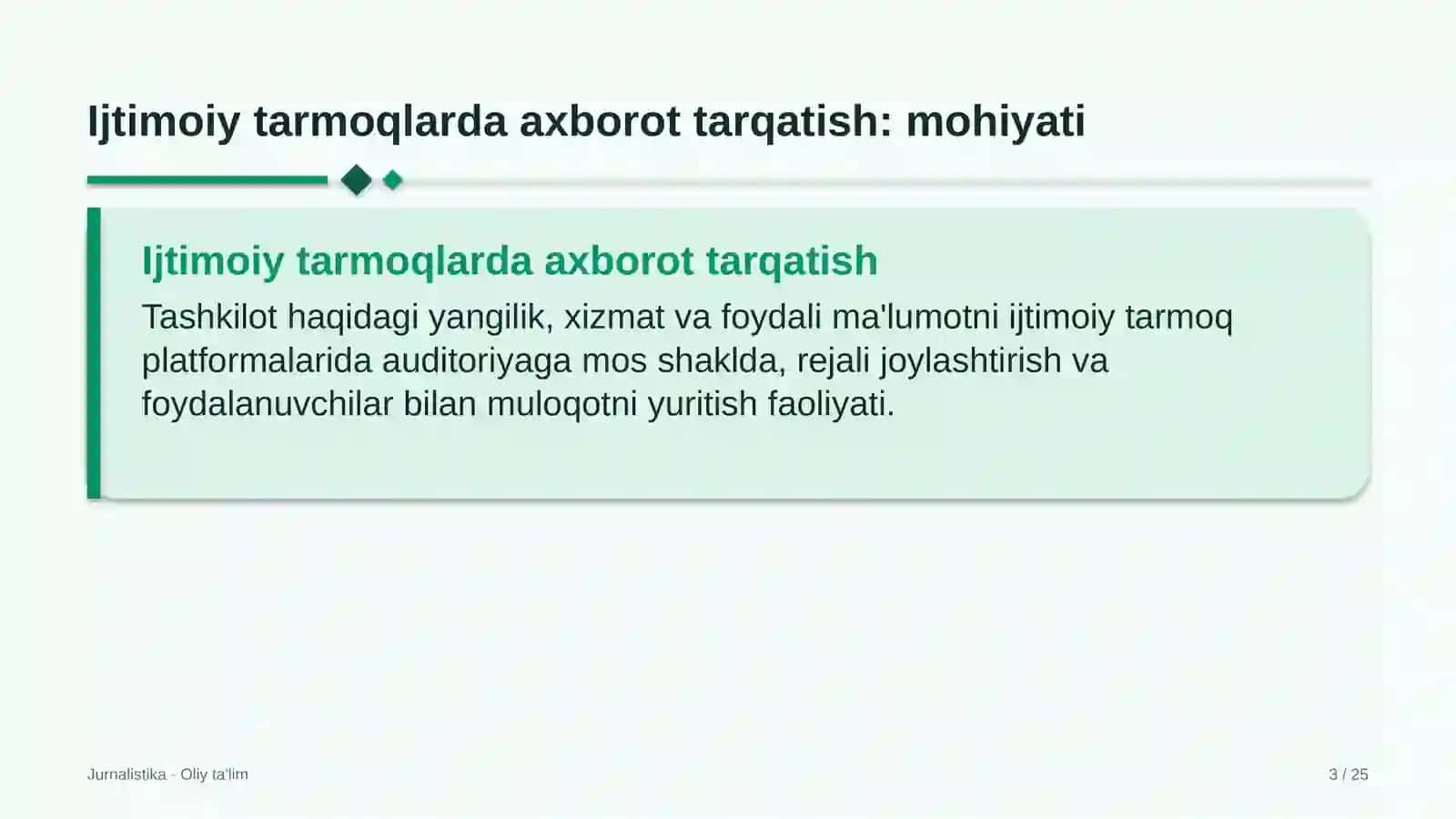 Elektr transportida ijtimoiy tarmoqlarda axborot tarqatish 3