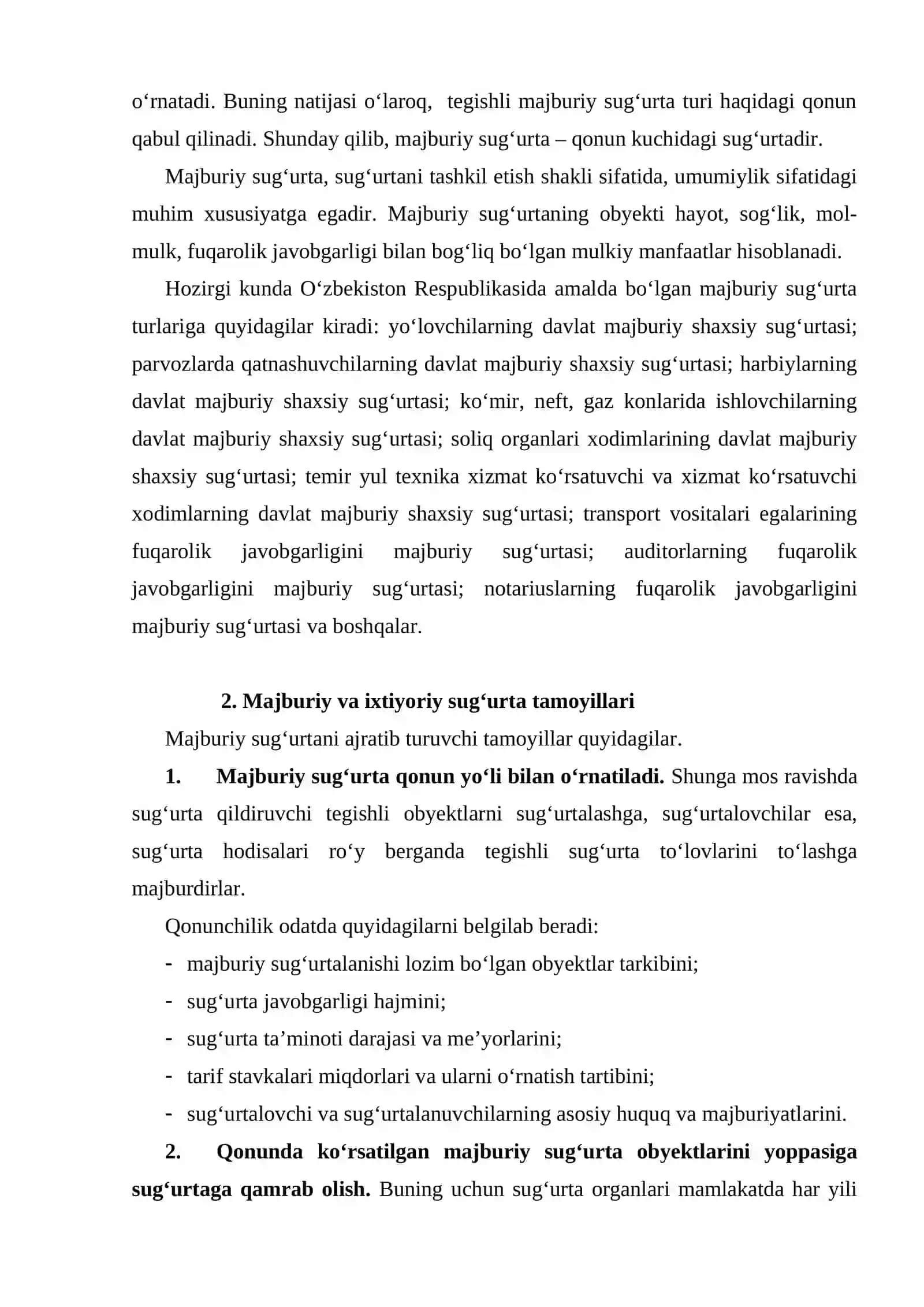 Sug‘urta munosabatlari 3