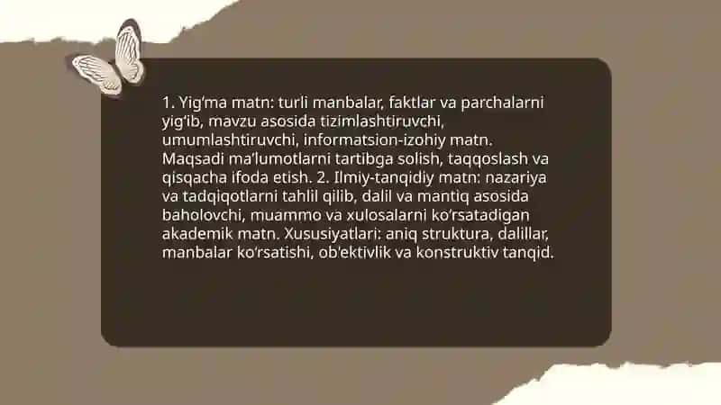 Yig´ma va ilmiy-tanqidiy matn 3