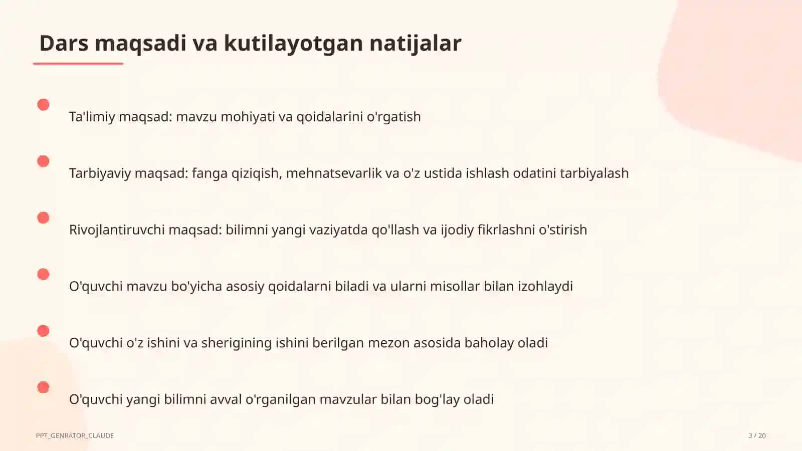Qon aylanish va nafas olish organlari (4-sinf) 3