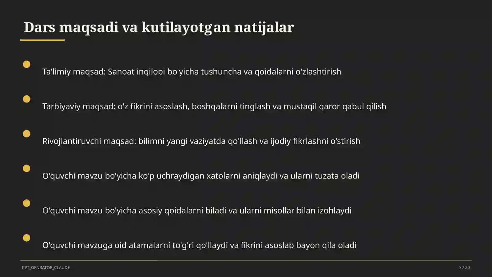 Sanoat inqilobi (9-sinf) 3