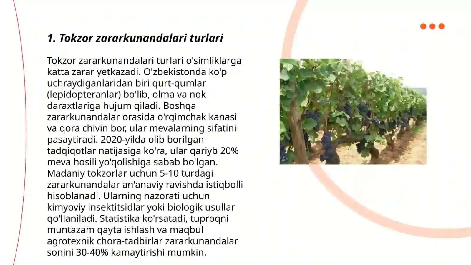 Tokzor zararkunandalariga qarshi tavsiya etilgan pestitsidni qòllash tajribasi sxemasini tuzish 3