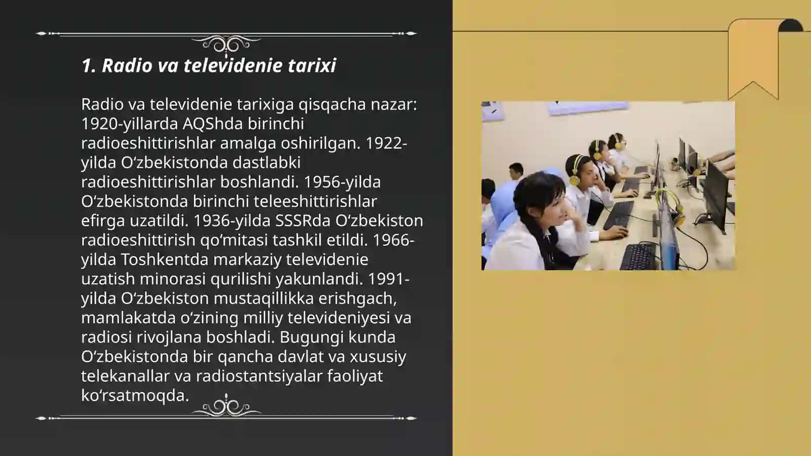 Radio va televidenie tarixi 3