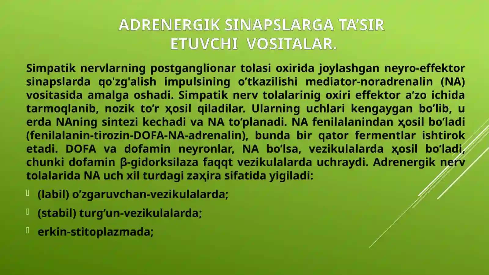 Adrenomimetiklar 3