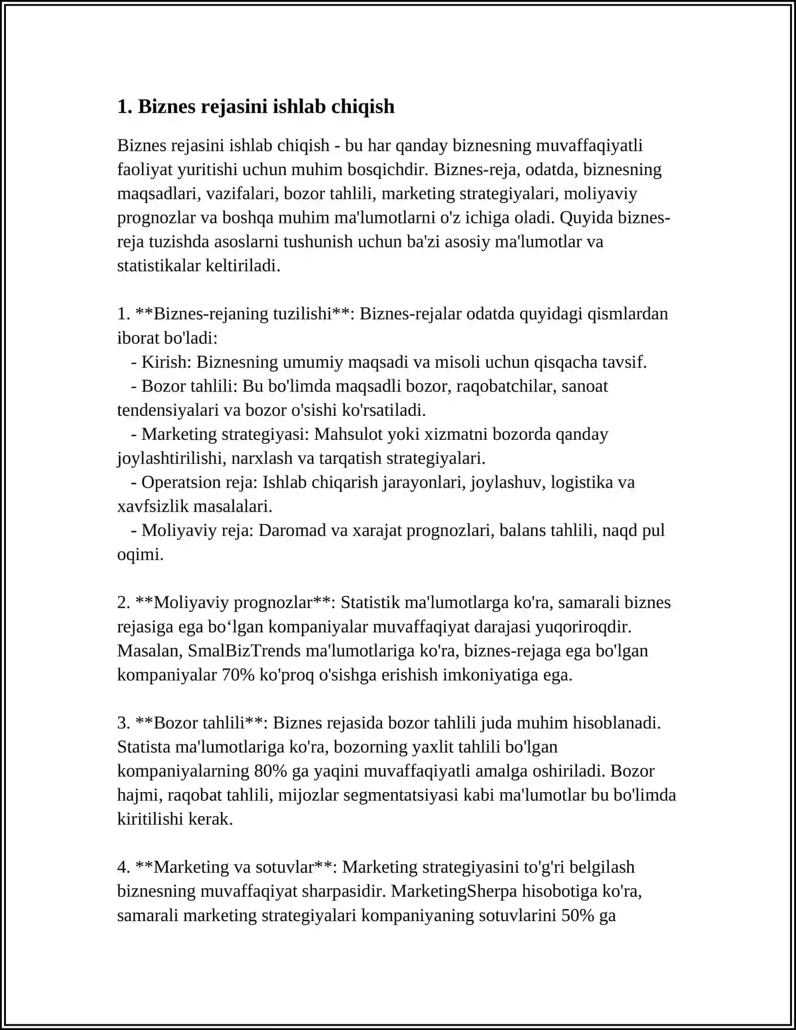 BIZNESNI TASHKIL ETISH VA RIVOJLANTIRISH IMKONIYATLARI 3