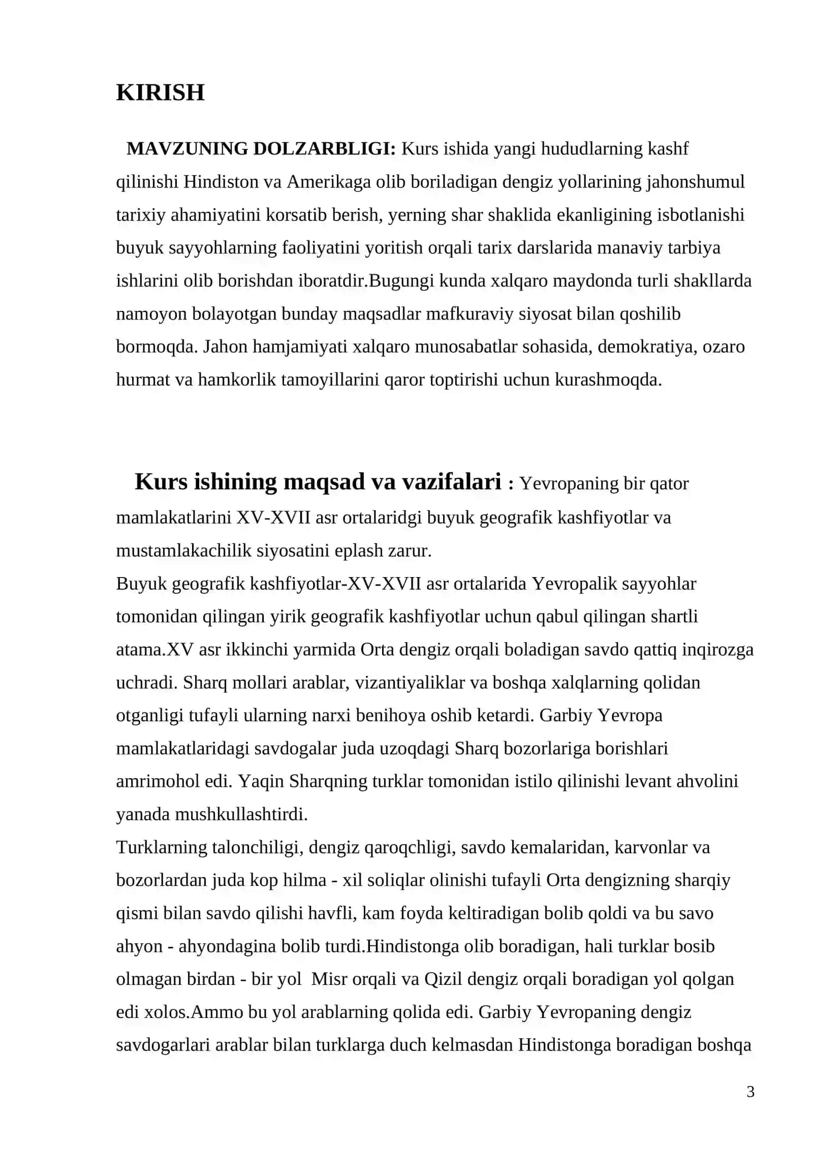 Buyuk geografik kashfiyotlar natijasi 3