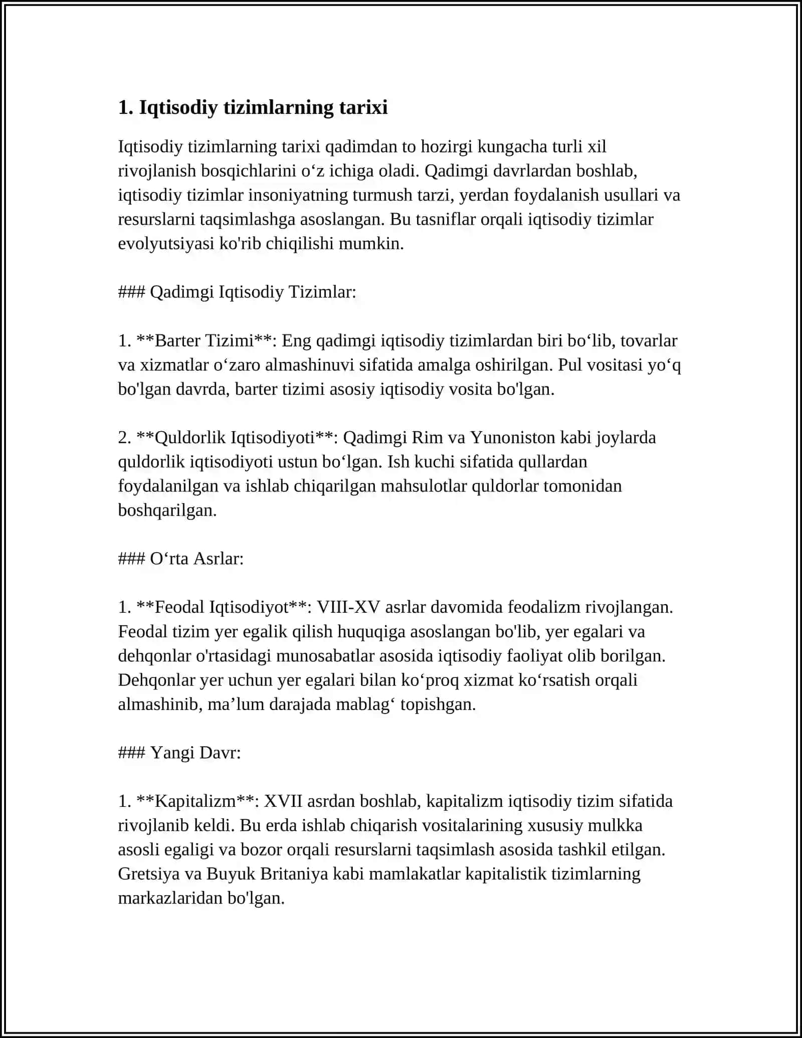 IQTISOD TARIXI 3