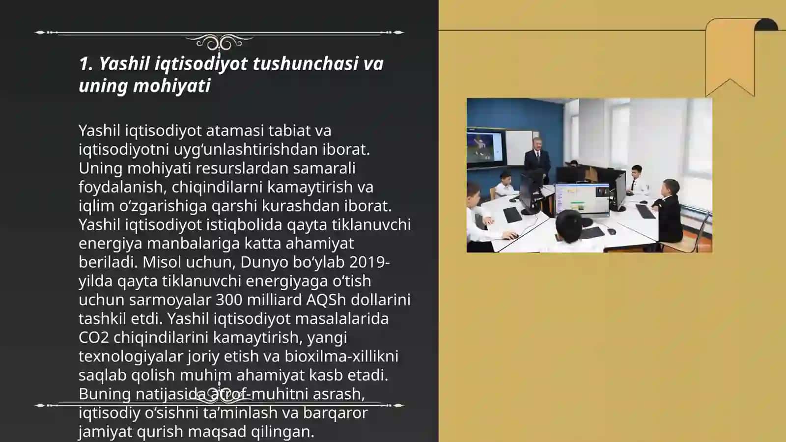 Yashil iqtisodiyotning shakllantirish va rivojlantirish bosqichlari 3