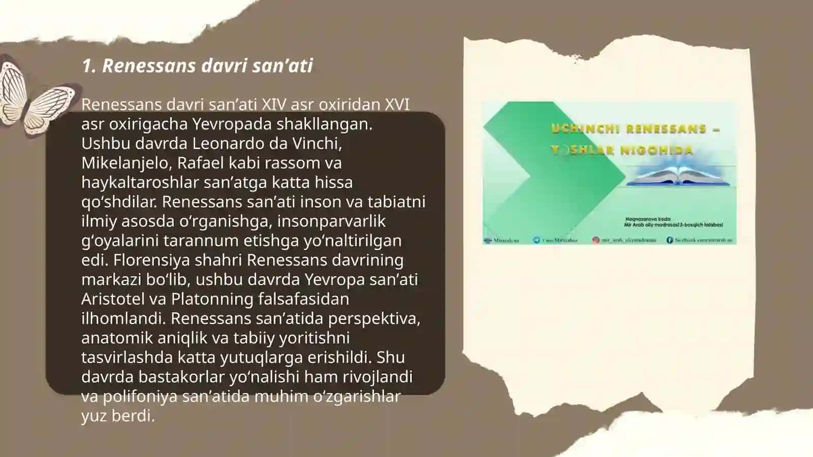Renessans davri sanʼati 3