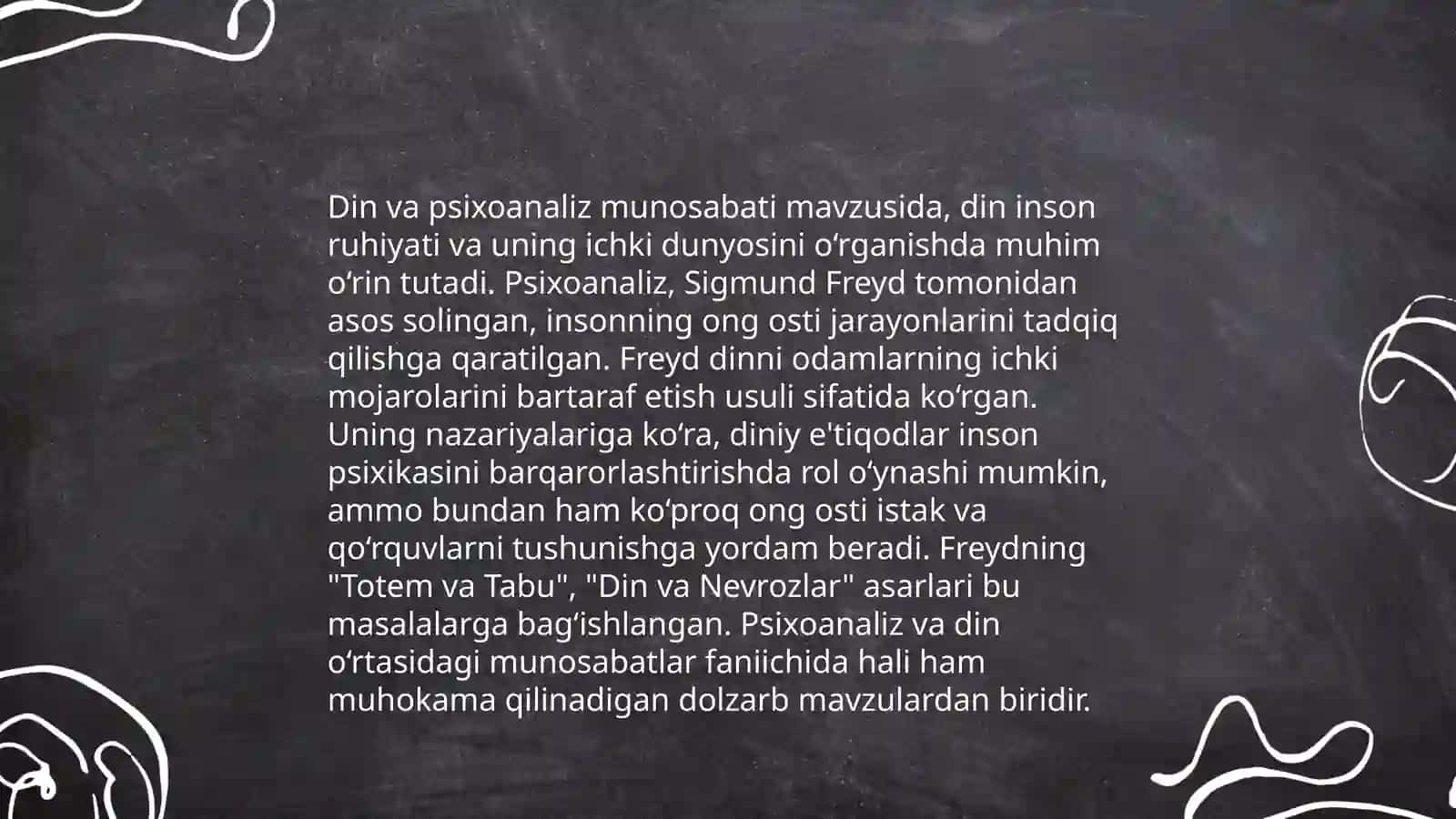 Dinning zamonaviy psixoanalitik interpretatsiyasi 3