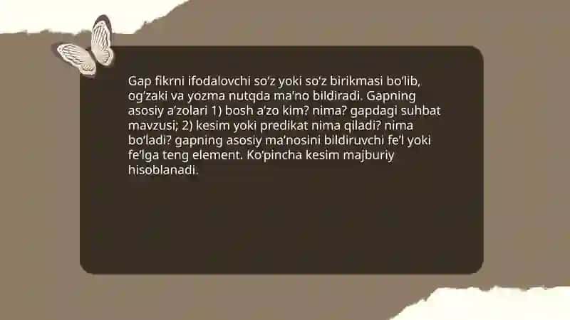 Gap va uning turlari 3