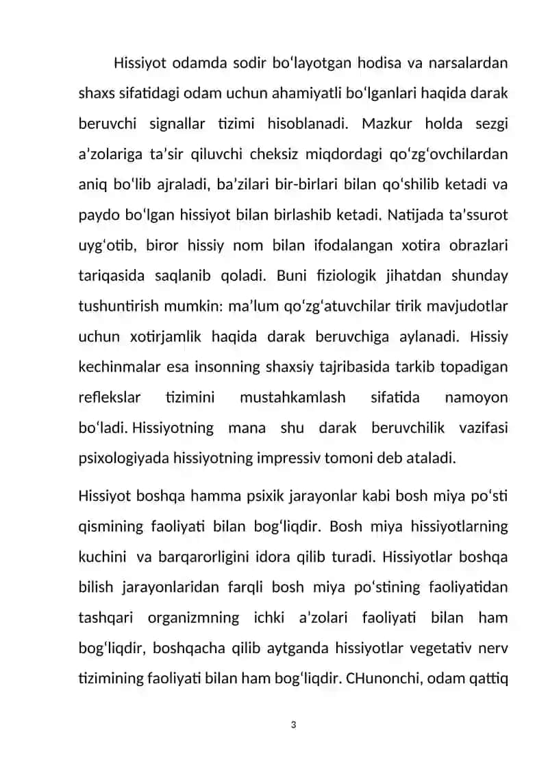 Tuyg‘ularning psixofiziolokik nazaryalari 3