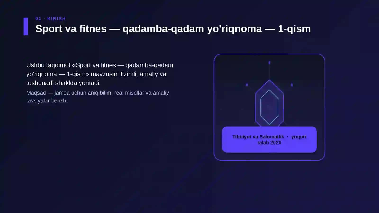Sport va fitnes — qadamba-qadam yo'riqnoma — 1-qism 3