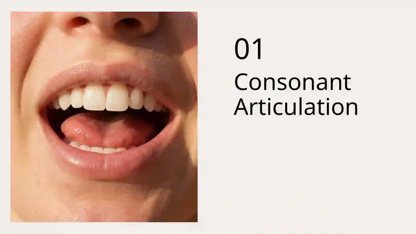Articulatory Aspect 3