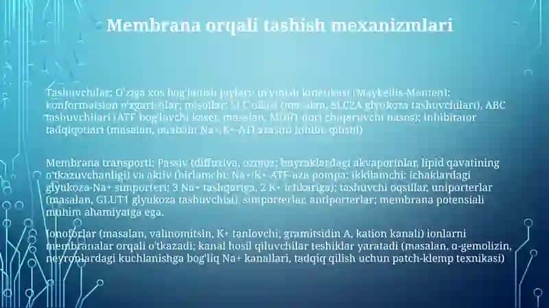 Kanal Hosil qiluvchilar, Darvozaxona va Tanlash 3